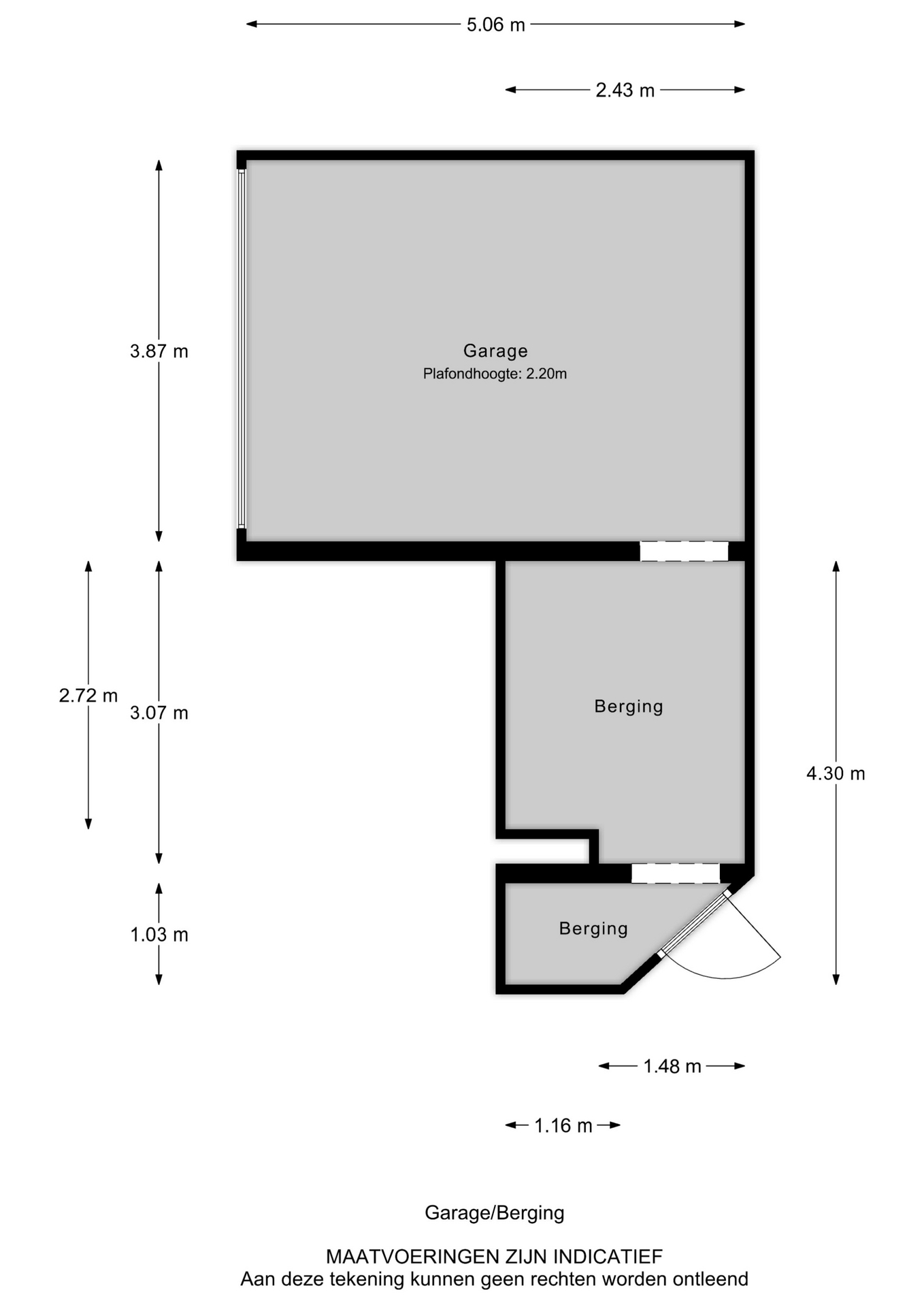 Plattegrond Portiekflat Henri Polakstraat 144 , Dordrecht