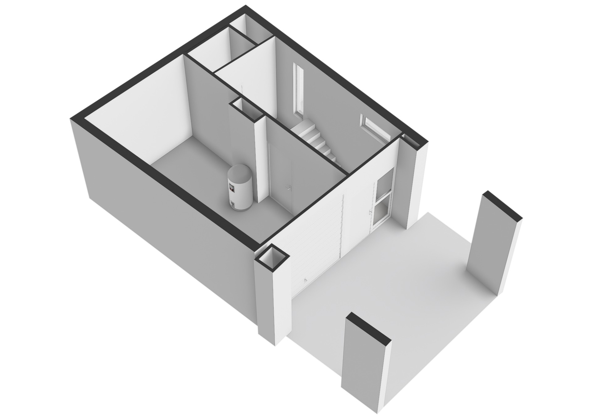 Plattegrond Hoekwoning Van Ravesteyn-erf 144 , Dordrecht