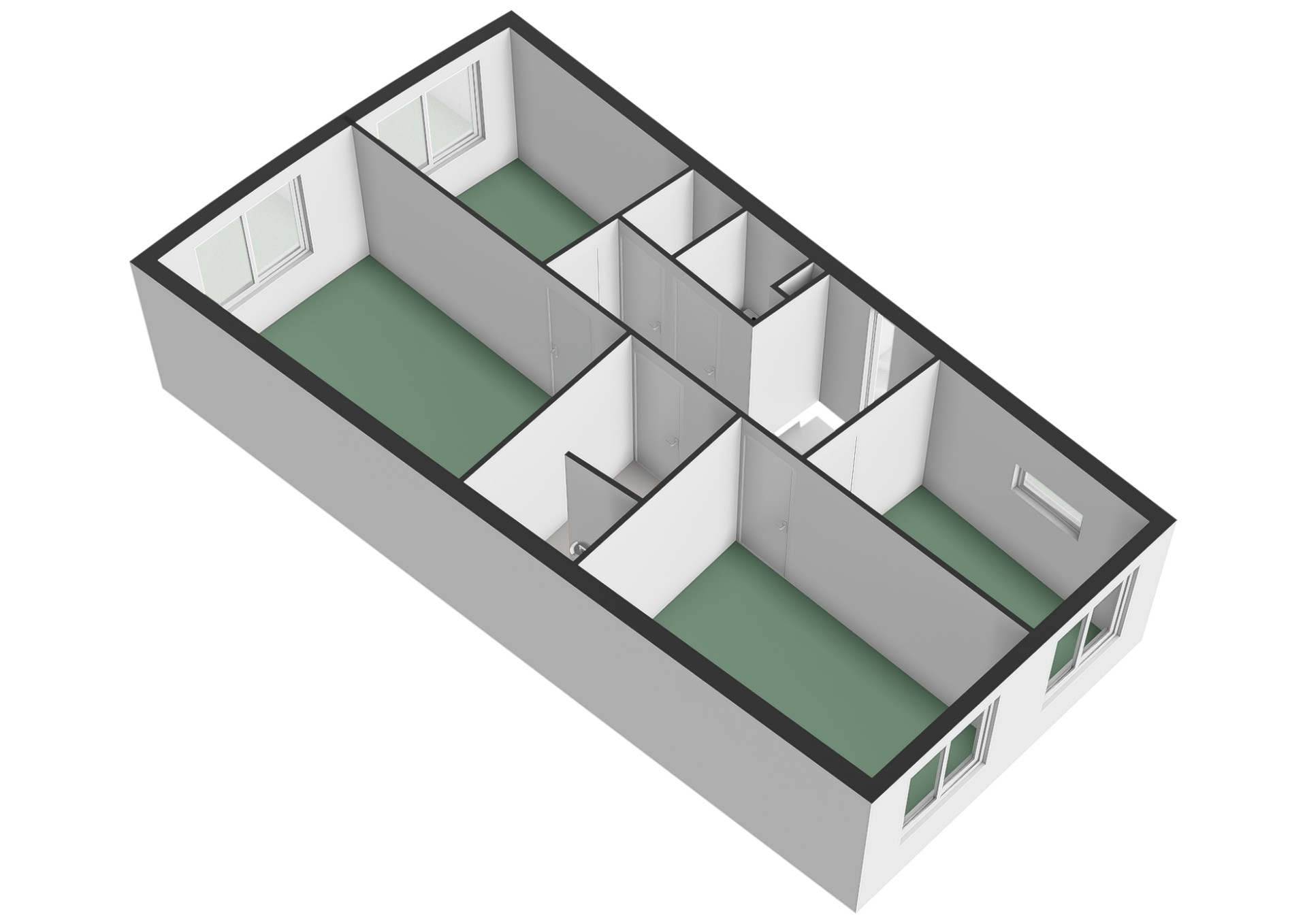 Plattegrond Hoekwoning Van Ravesteyn-erf 144 , Dordrecht